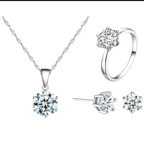 5 piece jewelry set..watch..earrings..necklace NWT - Picture 3 of 9